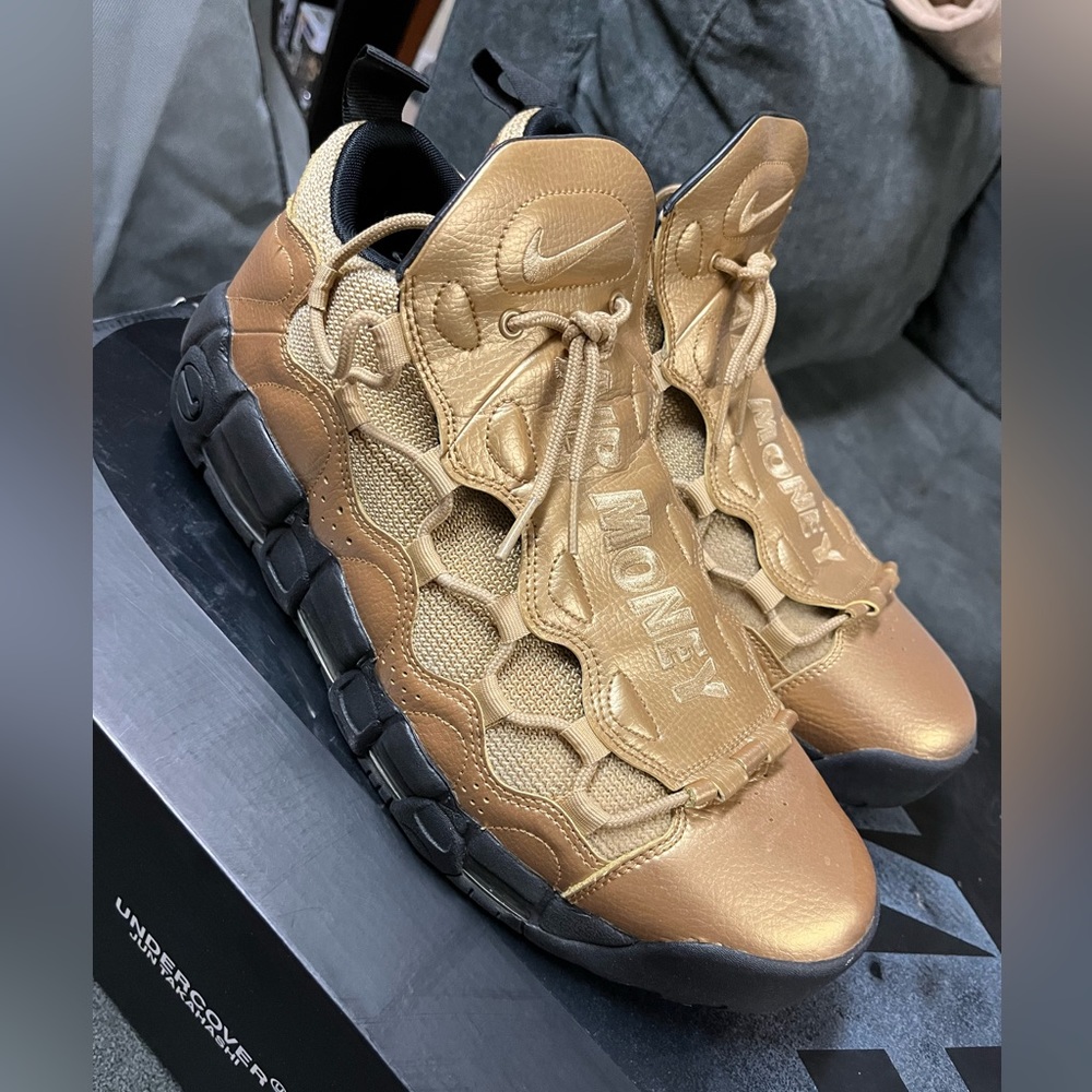 Nike Air More Money - Metallic Gold